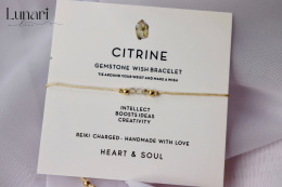 Bransoletka Citrine